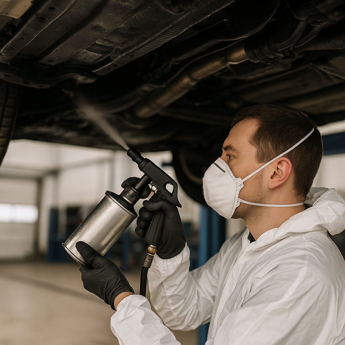 Konserwacja podwozia w Żukowie