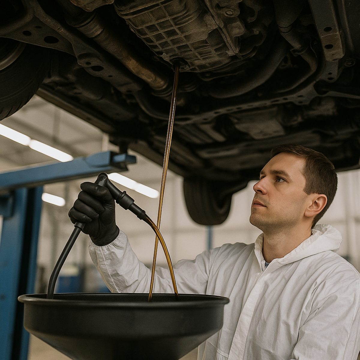 Wymiana oleju w skrzyni biegów w Żukowie